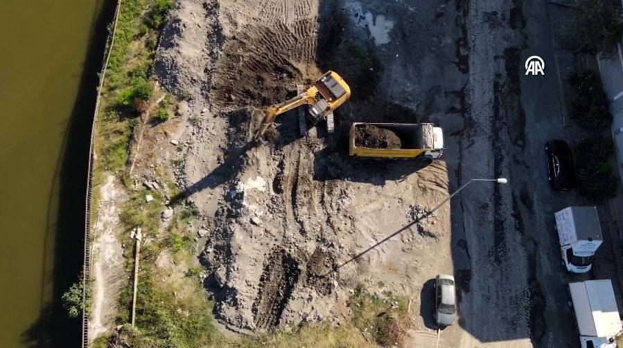 Terme Çayı'nın yatağı 30 metre genişletiliyor. Taşkınlarla gündeme gelmişti 7